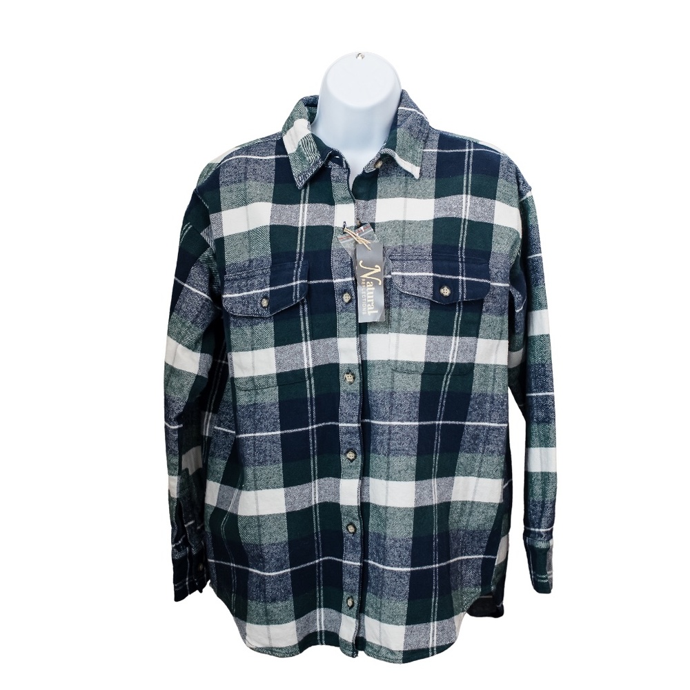 New With tags Natural Reflection Heavy Flannel Shirt